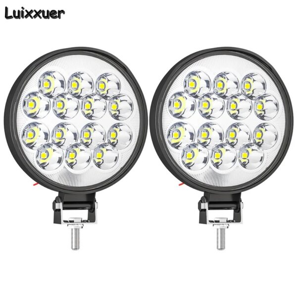 Barre lumineuse LED ronde pour voiture